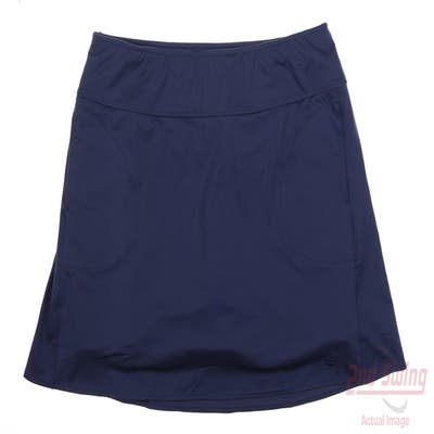 New Womens Zero Restriction Sadie Skort X-Large XL Navy Blue MSRP $130