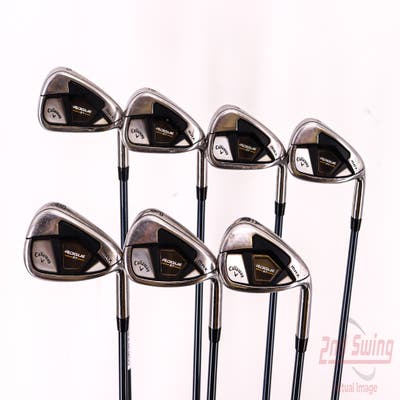 Callaway Rogue ST Max Iron Set 5-PW GW UST Mamiya Recoil 65 Dart Graphite Regular Right Handed 37.75in