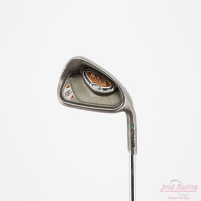 Ping G10 Single Iron 6 Iron Ping AWT Steel Stiff Right Handed Green Dot 37.25in