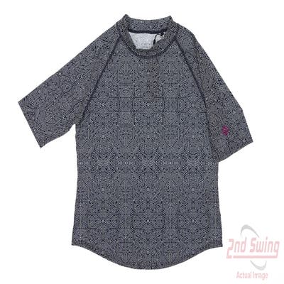 New W/ Logo Womens Greyson Polo Large L Multi MSRP $124