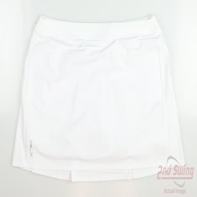 New Womens Ralph Lauren RLX Golf Skort X-Large XL White MSRP $128