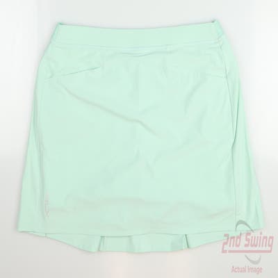 New Womens Ralph Lauren RLX Golf Skort Large L Green MSRP $128