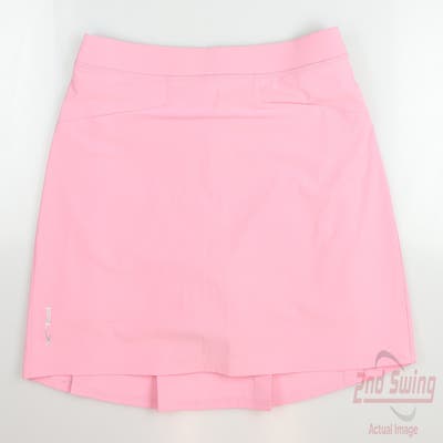 New Womens Ralph Lauren RLX Golf Skort Large L Pink MSRP $128