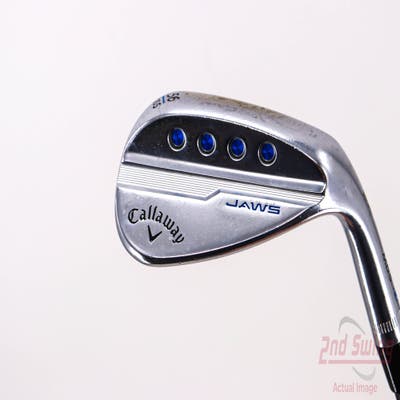 Callaway Jaws MD5 Platinum Chrome Wedge Sand SW 56° 10 Deg Bounce S Grind Project X Catalyst 80 Graphite Stiff Right Handed 35.0in