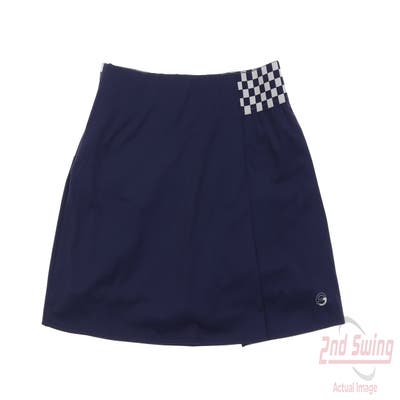 New Womens Foray Golf Skort Large L Blue MSRP $160