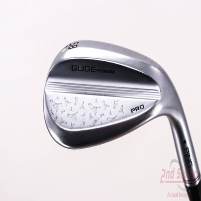 Ping Glide Forged Pro Wedge Lob LW 58° 6 Deg Bounce T Grind Z-Z 115 Wedge Steel Wedge Flex Right Handed Black Dot 34.75in