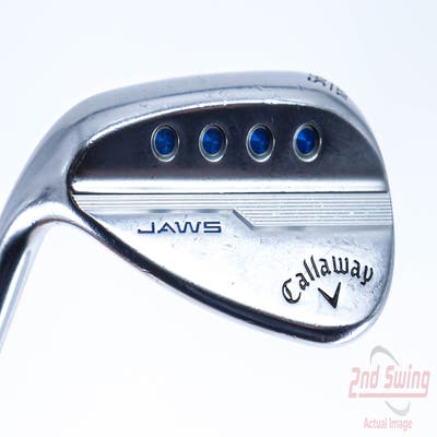 Callaway Jaws MD5 Platinum Chrome Wedge Sand SW 56° 10 Deg Bounce S Grind Dynamic Gold Tour Issue S200 Steel Stiff Left Handed 35.0in