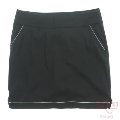 New Womens Adidas Golf Skort Large L Black MSRP $75