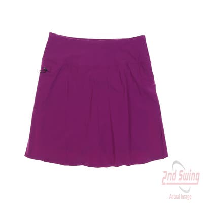 New Womens Greyson Skort Large L Purple MSRP $109