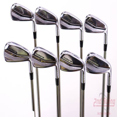Cobra 2022 KING Forged Tec Iron Set 3-PW GW UST Mamiya Recoil 95 F3 Graphite Regular Right Handed 38.0in