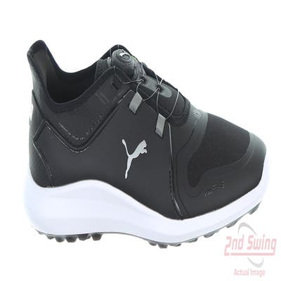 New Mens Golf Shoe Puma IGNITE FASTEN8 Disc 8.5 Puma Black/White MSRP $120 194541 02