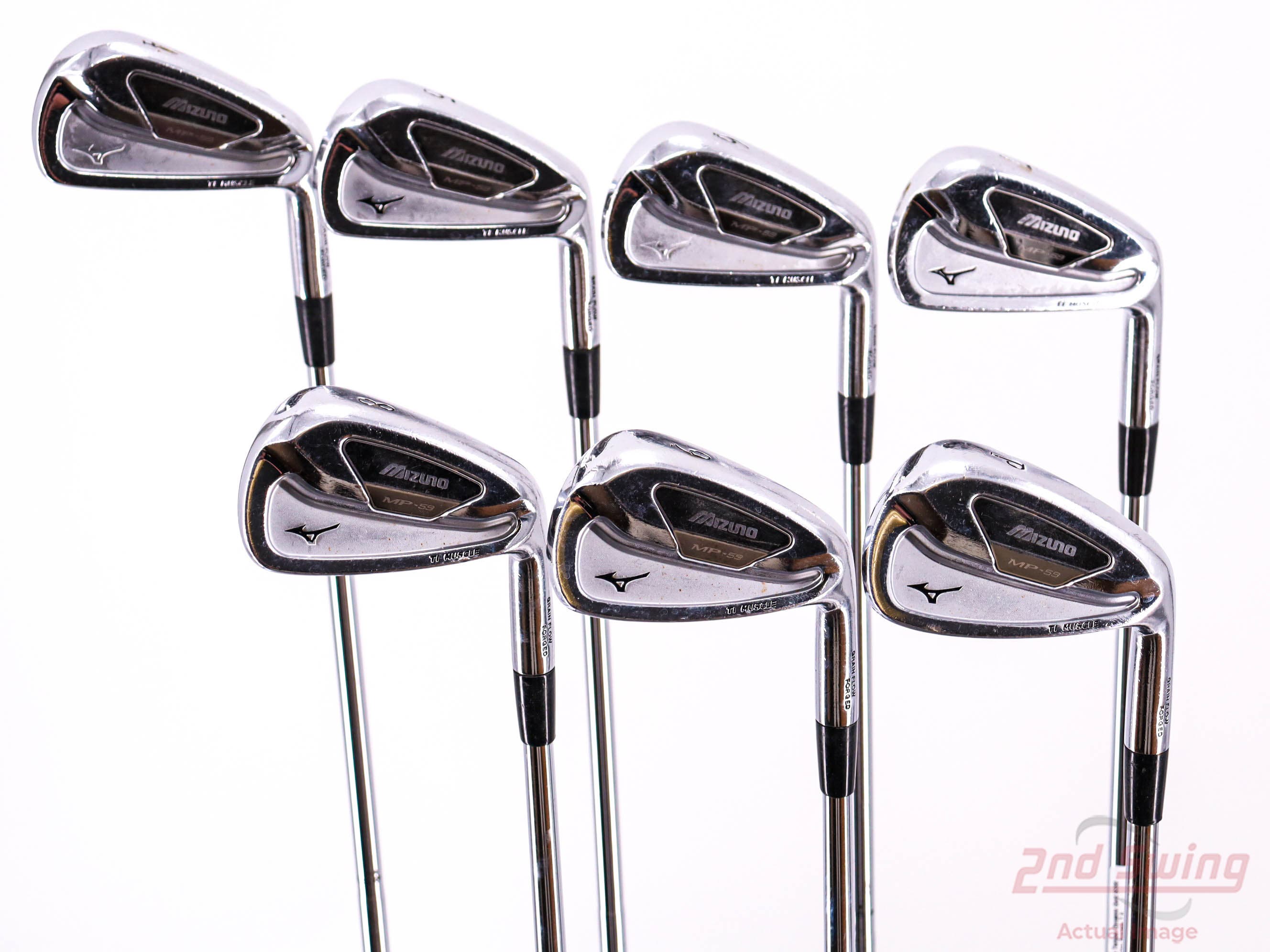 Mizuno MP 59 Iron Set D 12436327243 2nd Swing Golf