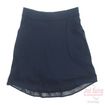 New Womens Peter Millar Golf Skort X-Large XL Navy Blue MSRP $110