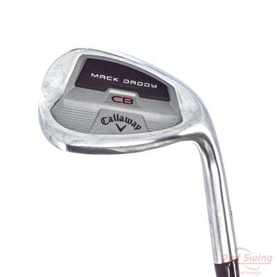 Callaway Mack Daddy CB Wedge Lob LW 58° 12 Deg Bounce FST KBS Hi-Rev 2.0 105 Steel Wedge Flex Right Handed 35.0in