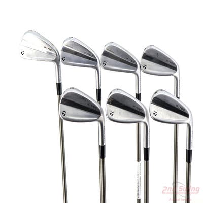 TaylorMade 2023 P790 Iron Set 5-PW AW Aerotech SteelFiber i80 Graphite Regular Right Handed STD