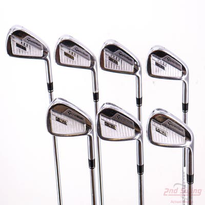 TaylorMade P760 Iron Set 4-PW Stock Steel Shaft Steel Stiff Right Handed +1 3/4"