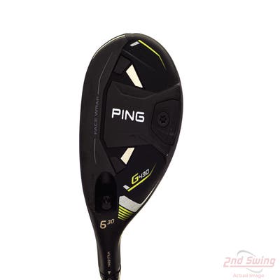 Ping G430 Hybrid 6 Hybrid 30° PX HZRDUS Smoke Red RDX 80 Graphite X-Stiff Left Handed 40.25in