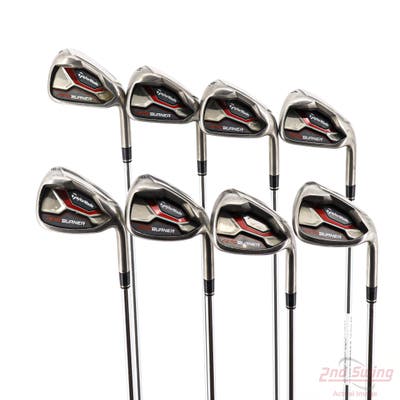 TaylorMade AeroBurner Iron Set 4-PW AW TM FST REAX 88 HL Steel Regular Right Handed STD