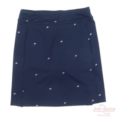 New Womens San Soleil Skort Small S Navy Blue MSRP $100