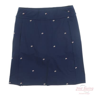 New Womens San Soleil Skort X-Small XS Navy Blue MSRP $100