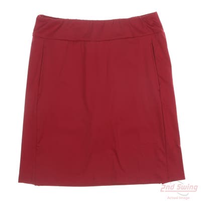 New Womens San Soleil Skort Large L Red MSRP $100