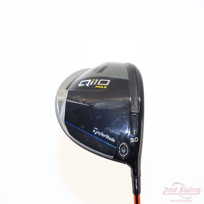 TaylorMade Qi10 MAX Driver 9° Mitsubishi Diamana R-Series 60 Graphite Regular Right Handed 45.25in