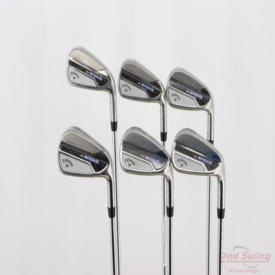 Callaway Paradym Ai Smoke Iron Set 6-PW AW True Temper Elevate MPH 95 Steel Stiff Right Handed STD