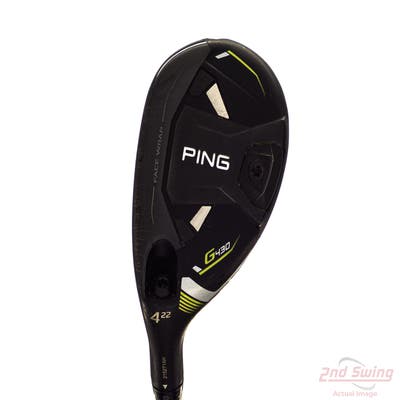 Ping G430 Hybrid 4 Hybrid 22° Mitsubishi Kai'li White 80 Graphite X-Stiff Left Handed 40.5in