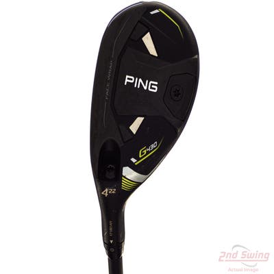 Ping G430 Hybrid 4 Hybrid 22° ALTA CB 70 Black Graphite Regular Left Handed 39.75in