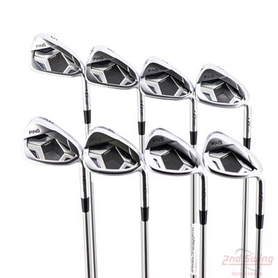 Ping G430 Iron Set 5-PW SW LW ALTA Quick 45 Graphite Senior Right Handed Black Dot +1/4"