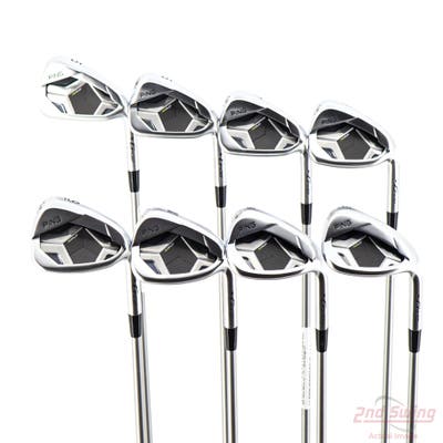 Ping G430 Iron Set 5-PW SW LW ALTA Quick 45 Graphite Senior Right Handed Maroon Dot +1/2"