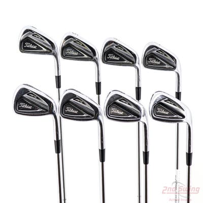 Titleist 716 AP2 Iron Set 4-PW AW Dynamic Gold AMT S300 Steel Stiff Right Handed +3/4"