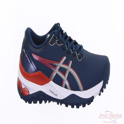 New Mens Golf Shoe Asics GEL Kayano Ace 10 Red/White/Blue MSRP $170 1111A255-400