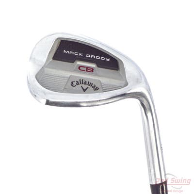 Callaway Mack Daddy CB Wedge Lob LW 58° 12 Deg Bounce FST KBS Hi-Rev 2.0 105 Steel Wedge Flex Right Handed 35.0in