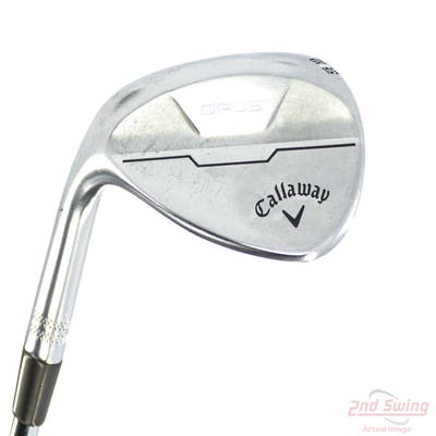 Callaway Opus Brushed Chrome Wedge Gap GW 52° 10 Deg Bounce S Grind True Temper Dynamic Gold X100 Steel X-Stiff Left Handed 35.75in