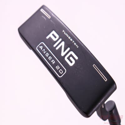 Ping 2023 Anser 2D Putter Slight Arc Graphite Right Handed Black Dot 35.0in