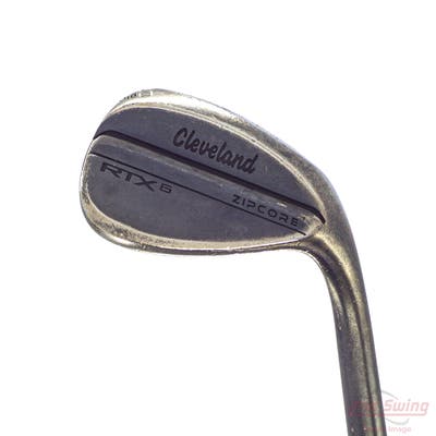 Cleveland RTX 6 ZipCore Black Satin Wedge Lob LW 60° 10 Deg Bounce Mid Dynamic Gold Spinner TI Steel Wedge Flex Right Handed 35.5in