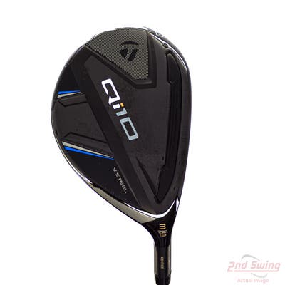 Mint TaylorMade Qi10 Fairway Wood 3 Wood 3W 15° Fujikura Ventus Blue TR 6 Graphite Stiff Right Handed 43.5in