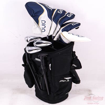 Complete Set of Women's Ping G Le3 Golf Clubs + Ping Hoofer Lite Stand Bag