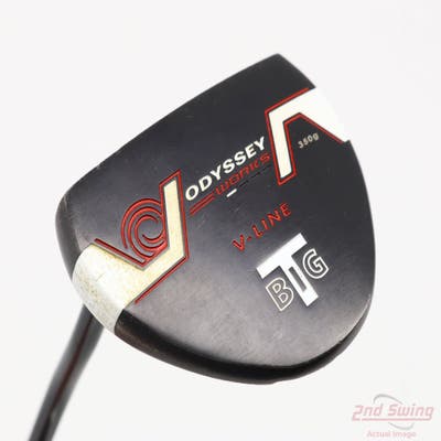 Odyssey Works Big T V-Line Putter Slight Arc Steel Left Handed 35.0in