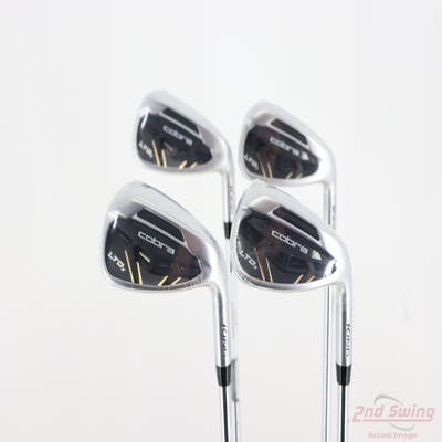 Mint Cobra LTDx Iron Set 8-PW AW FST KBS Tour 90 Steel Stiff Right Handed +1/4"