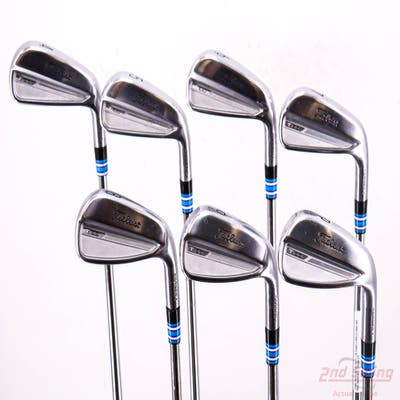 Titleist 2023 T100 Iron Set 4-PW Project X Rifle 6.0 Steel Stiff Right Handed STD