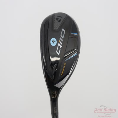 Mint TaylorMade Qi10 Hybrid 4 Hybrid 22° Fujikura Ventus Blue TR 6 Graphite Regular Left Handed 40.5in