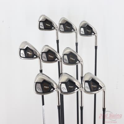 Callaway Rogue ST Max OS Lite Iron Set 4-PW AW GW Project X Cypher 50 Graphite Senior Right Handed STD