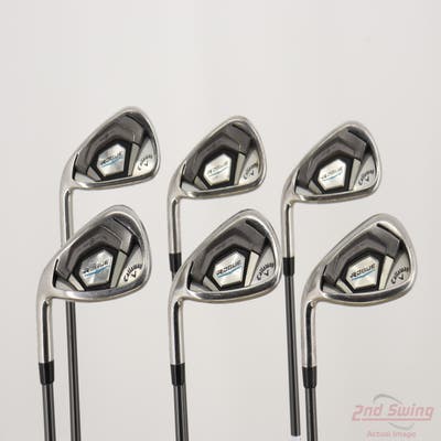 Callaway Rogue Iron Set 5-PW Aldila 2023 Synergy Blue 60 Graphite Regular Left Handed +1/4"