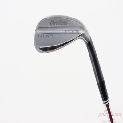 Mint Cleveland RTX 6 ZipCore Black Satin Wedge Sand SW 56° 8 Deg Bounce Low+ FST KBS Tour Steel Stiff Right Handed