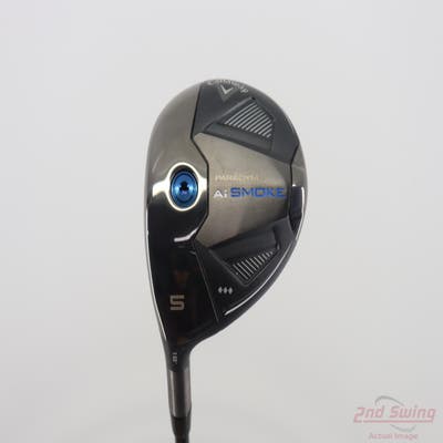 Mint Callaway Paradym Ai Smoke TD Fairway Wood 5 Wood 5W 18° Project X Denali Black 70 Graphite Stiff Left Handed 43.0in