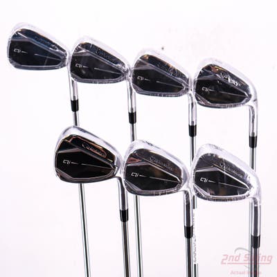 Mint TaylorMade Qi Iron Set 5-PW GW FST KBS MAX 85 MT Steel Regular Right Handed STD