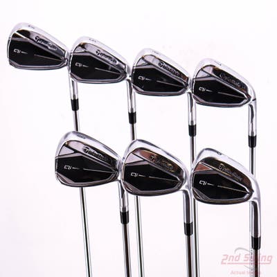 TaylorMade Qi Iron Set 4-PW FST KBS MAX 85 MT Steel Regular Right Handed +1/4"