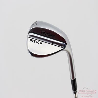 Cleveland RTX 6 ZipCore Tour Satin Wedge Lob LW 58° 10 Deg Bounce Mid Dynamic Gold Spinner TI Steel Wedge Flex Right Handed 35.25in